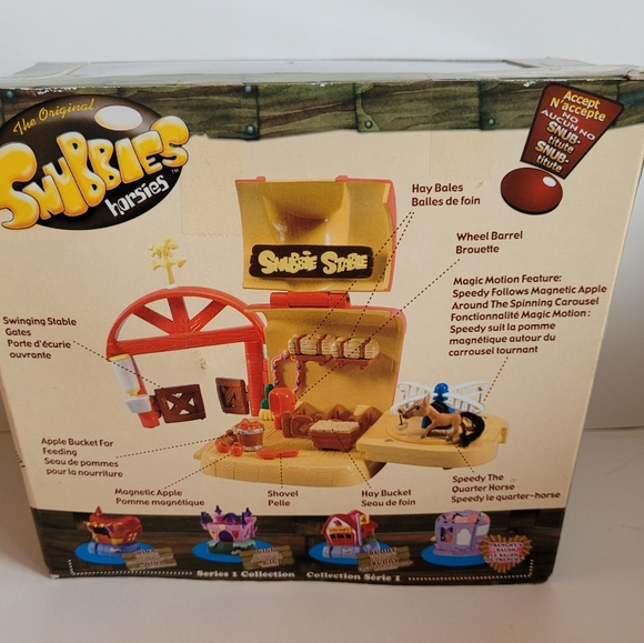 Original Snubbies Playset Speedys Stable New in Box Vintage Y2K Toy Quest - Picture 4 of 9